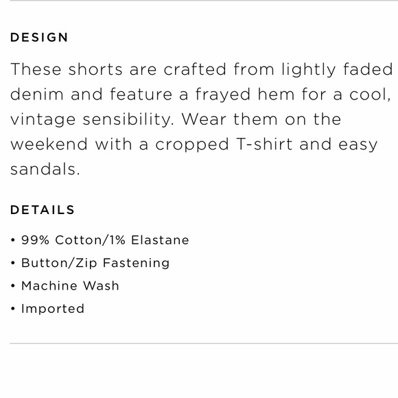 Sold MICHAEL MICHAEL KORSπΊπΊ
Frayed Denim Shorts - Picture 7 of 8